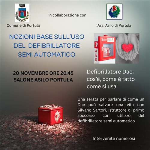 Nozioni di base sull'uso del defibrillatore semi automatico: cos'è, come è fatto e come si usa